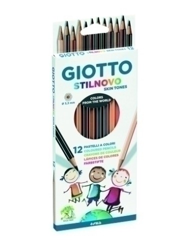 LAPICES COLOR GIOTTO STILNOVO SKIN est.1