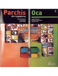 F29467 juego de tablero Parchis /oca Tablero de juego Partido