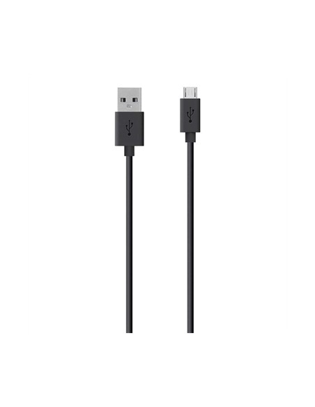 USB A - Micro-USB, 2m cable USB USB 2.0 Micro-USB B Negro