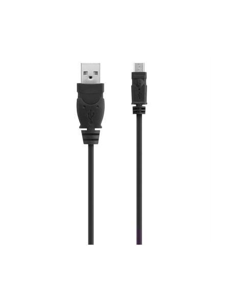 USB A/Micro USB B, 0.9m cable USB 0,9 m USB 2.0 Micro-USB B Negro