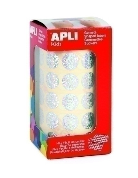 ROLLO GOMETS APLI REDONDOS 20MM HOLOGRAF. 11634