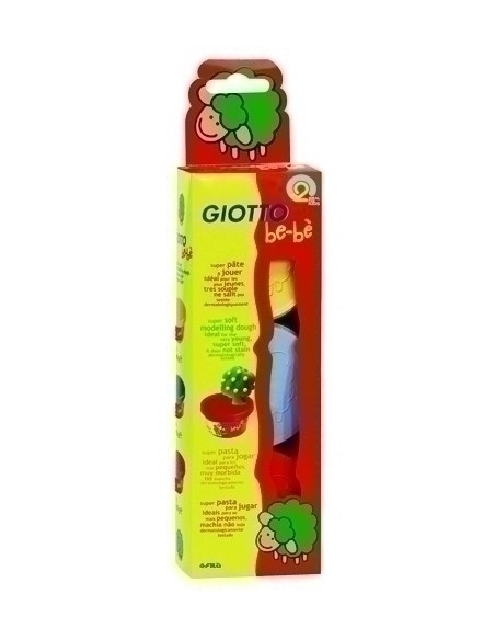 PASTA GIOTTO BEBE 3 Uds. AZUL/AMARI/ROJO