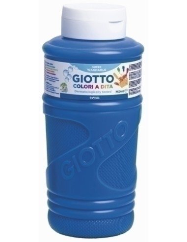PINTURA DEDOS GIOTTO 750 ml AZUL