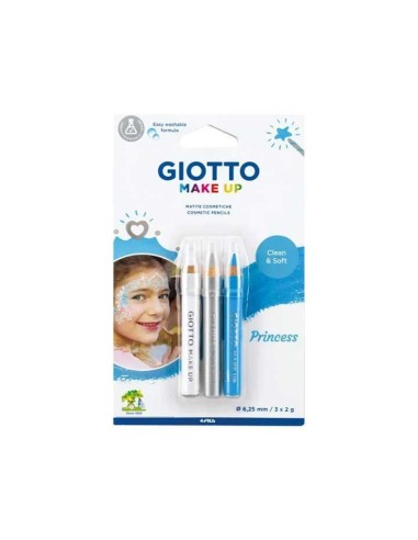 SET 3 LAPICES GIOTTO MAKE UP PRINCESAS