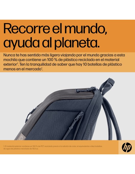 Mochila para portátil Travel de 15,6 pulgadas y 18 litros azul noche