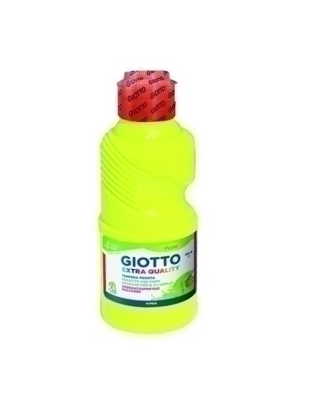 TEMPERA GIOTTO LIQ.FLUO 250 ml AMARILLO