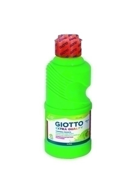 TEMPERA GIOTTO LIQ.FLUO 250 ml VERDE