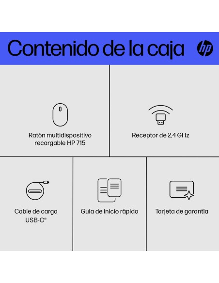 Ratón multidispositivo recargable 715 Ratón multidispositivo recargable 715