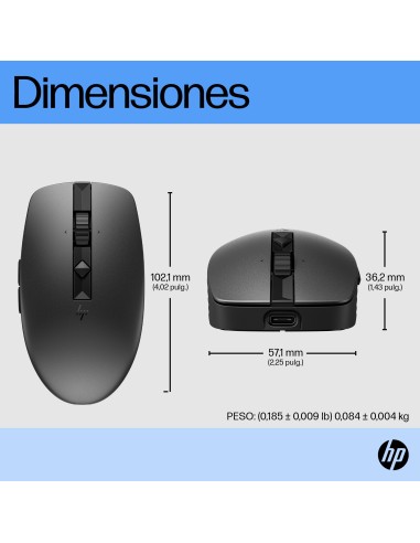 Ratón silencioso recargable 710