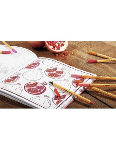  ESTUCHE 30 COLORES ROLLERSET stabilo point 88 25 STANDAR Y 5 COLORES NEON 