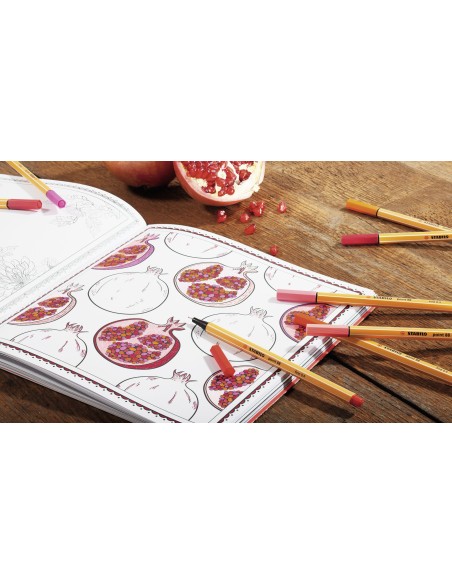  ESTUCHE 30 COLORES ROLLERSET stabilo point 88 25 STANDAR Y 5 COLORES NEON 