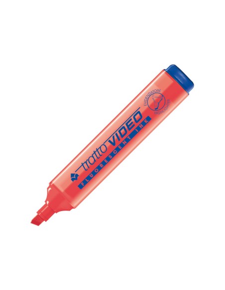 MARCAD. FLUOR FILA TRATTO VIDEO ROJO
