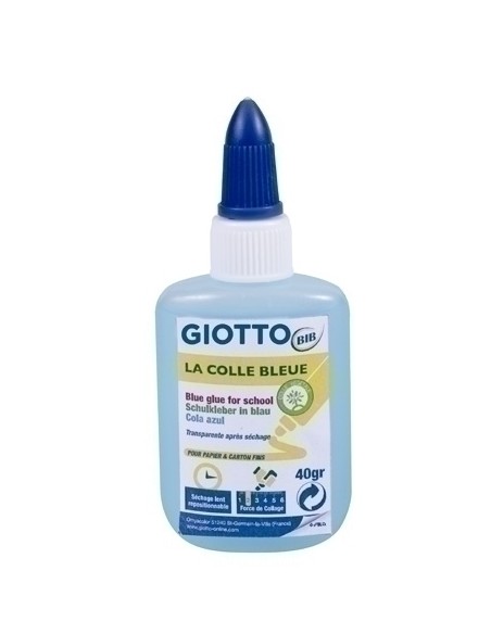 COLA AZUL-TRANSP. GIOTTO BIB ESCOLAR 40g
