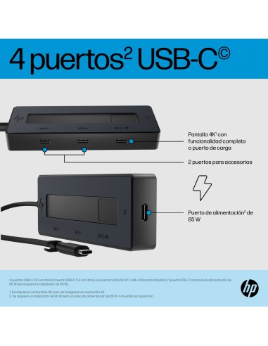 Concentrador multipuerto USB-C 4K de