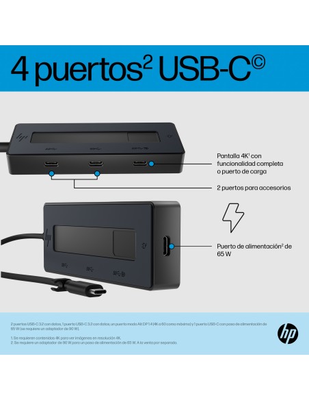 Concentrador multipuerto USB-C 4K de
