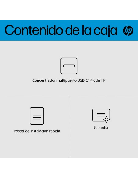 Concentrador multipuerto USB-C 4K de
