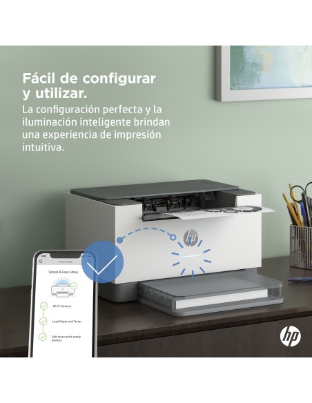 LaserJet Impresora M209dw, Blanco y negro, Impresora para Home y Home Office, Estampado, Impresión a doble cara  Tamaño compact
