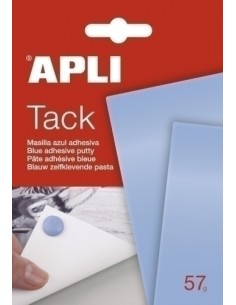 MASILLA ADHESIVA APLI-TACK 57g AZUL