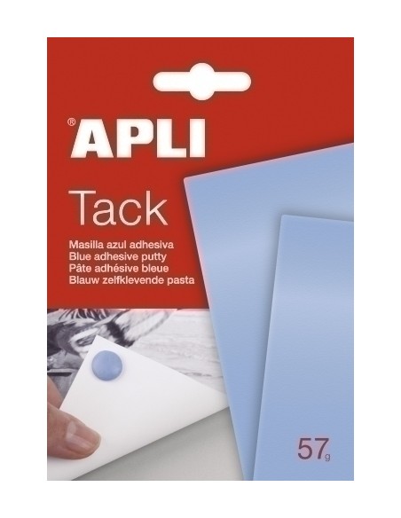 MASILLA ADHESIVA APLI-TACK 57g AZUL