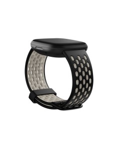 FB174SBBKWTL smart wearable accessory Grupo de rock Negro, Blanco Aluminio, Silicona