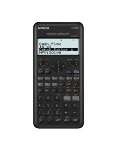 FC-100V-2 calculadora Bolsillo Calculadora financiera Negro