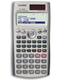 FC-200V calculadora Bolsillo Calculadora financiera