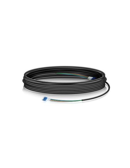FC-SM-100 cable de fibra optica 30,48 m LC Negro