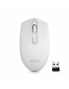 FREE ratón Ambidextro RF inalámbrico Óptico 1600 DPI