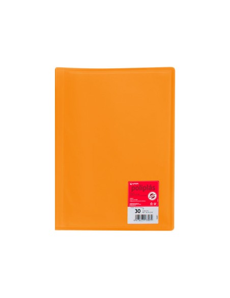 CARP. 30F POLIPLAS GRAFOPLAS A4 PP NARANJ 01331252