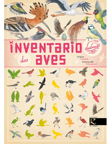 Inventario ilustrados das aves