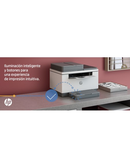 Impresora multifunción LaserJet M234sdw, Blanco y negro, Impresora para Oficina pequeña, Impresión, copia, escáner, Impresión a