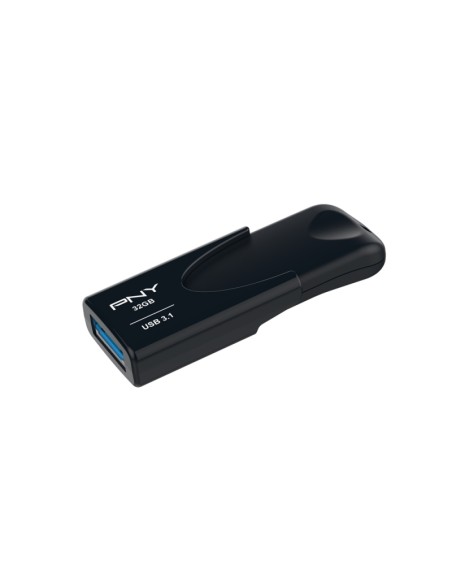 Attache 4 unidad flash USB 32 GB USB tipo A 3.2 Gen 1 (3.1 Gen 1) Negro
