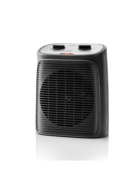 FH-200.016A calefactor eléctrico Interior Negro 2000 W Ventilador eléctrico
