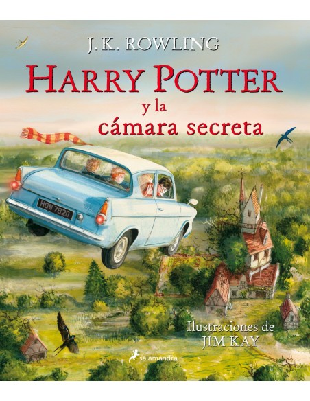 HARRY POTTER Y LA CAMARA SECRETA ILUSTRADO