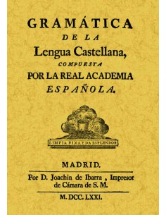 Gramatica de la lengua castellana