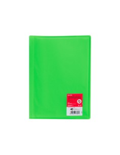 CARP. 40F POLIPLAS GRAFOPLAS A4 PP VERDE 01341221