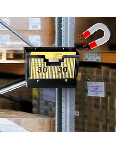 1201230011 estante para revistas Poliestireno (PS) Negro