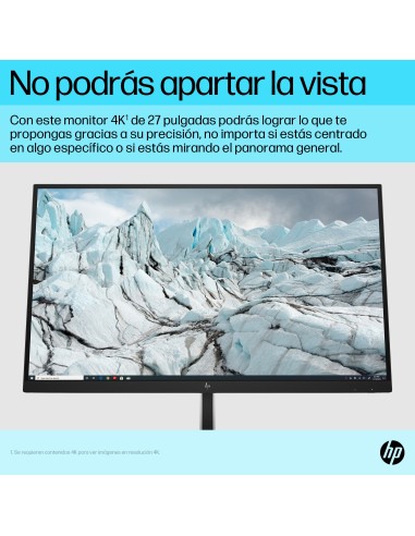 E-Series E27k G5 pantalla para PC 68,6 cm (27") 3840 x 2160 Pixeles 4K Ultra HD Negro, Plata