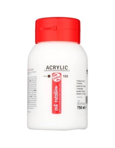 TALENS ART CREATION PINTURA BOTE 750ML ACRÍLICO BLANCO DE TITANIO