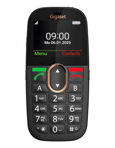 GL695 5,87 cm (2.31") 113 g Negro Teléfono para personas mayores