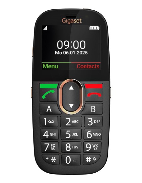 GL695 5,87 cm (2.31") 113 g Negro Teléfono para personas mayores