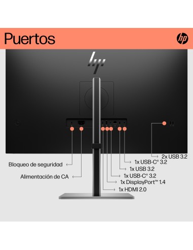 E32k G5 4K pantalla para PC 80 cm (31.5") 3840 x 2160 Pixeles 4K Ultra HD Negro