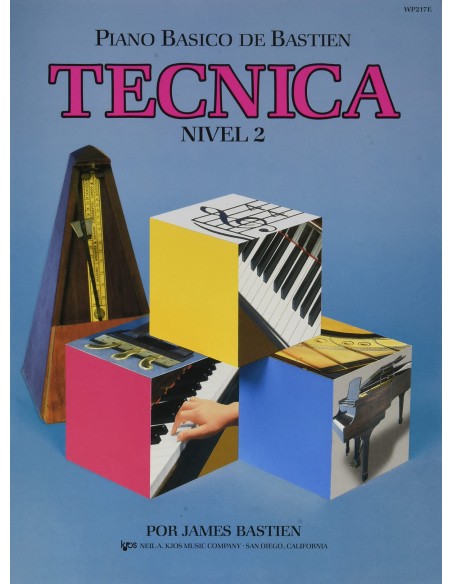 Tecnica piano basico de bastien nivel 2