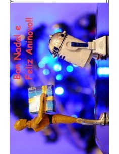 Postal Bon Nadal Star Wars