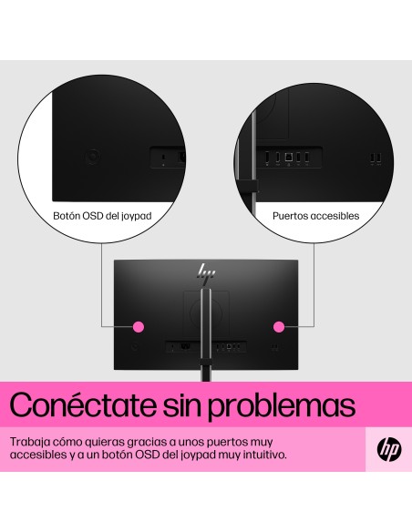 E24t G5 pantalla para PC 60,5 cm (23.8") 1920 x 1080 Pixeles Full HD LED Pantalla táctil Negro