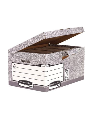 Pack 10 Unid. archivador organizador Papel Gris 1181501