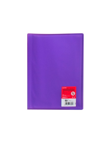 CARP. 50F POLIPLAS GRAFOPLAS A4 PP VIOLET 01351235