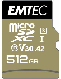 ECMSDM512GXC10SP memoria flash 512 GB MicroSDXC UHS-I Clase 10