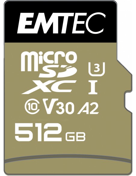 ECMSDM512GXC10SP memoria flash 512 GB MicroSDXC UHS-I Clase 10