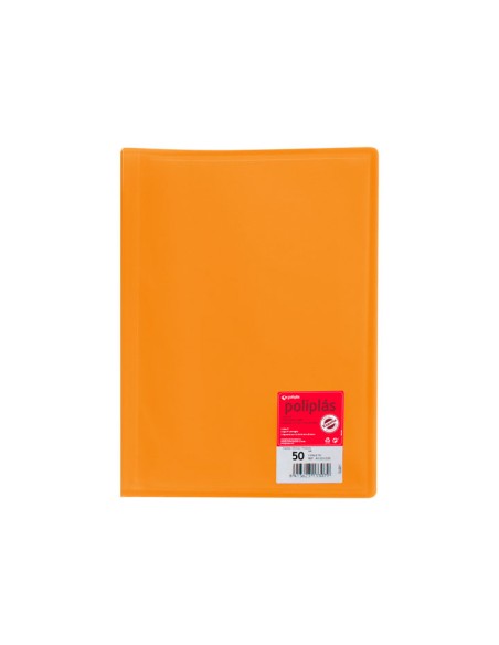 CARP. 50F POLIPLAS GRAFOPLAS A4 PP NARANJ 01351252